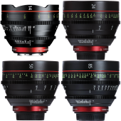 Комплект объективов Canon CN-E Lens Standart Kit (14, 24, 50, 85 mm)