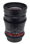 Объектив Samyang 35mm T1.5 ED AS UMC VDSLR Nikon F