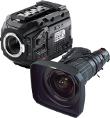 Комплект Новости в HD. Blackmagic URSA Mini Pro 4.6K G2 + Fujinon ZA12x4.5BRM-M6+B4 Mount+MS-15