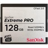 SanDisk CFast 2.0 128GB 525MB/s Extreme Pro