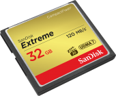 Карта памяти Sandisk 32GB Extreme CompactFlash 120MB/s