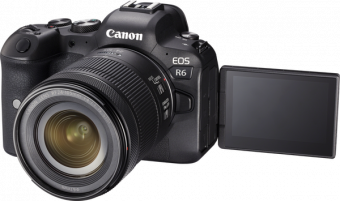 Беззеркальная фотокамера Canon EOS R6 с объективом RF 24-105 F4-7.1 IS STM