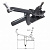 Держатель-зажим KUPO KCP-550 Small Adjustable Gaffer Grip 