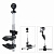 Зажим KUPO KCP-664B Mini Super Viser Clamp w/ Ball Head (черный)