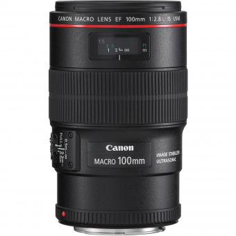 Объектив Canon EF 100mm F2.8 L Macro IS USM
