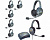 Комплект служебной связи Eartec HUB 7-DMXS