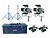 Комплект света Logocam 600/FF DIM KIT