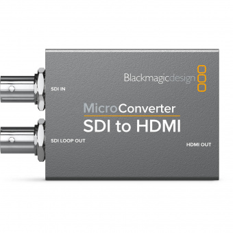 Конвертер сигнала Blackmagic Micro Converter SDI to HDMI WPSU [снят с производства]