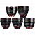 Комплект объективов Canon CN-E Lens Extended Kit (14, 24, 50, 85, 135 mm)