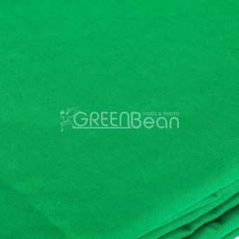 Фон для хромакея GREEN BEAN Field 3.0 х 7.0 Green