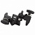 Держатель-зажим KUPO KCP-720B Double Convi Clamp (черный)