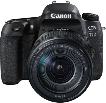 Зеркальная фотокамера Canon EOS 77D KIT 18-135 IS STM