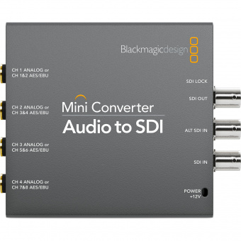 Конвертер сигнала Blackmagic Mini Converter Audio to SDI
