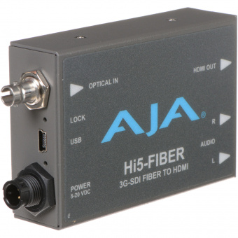 Конвертер сигнала AJA Hi5-Fiber